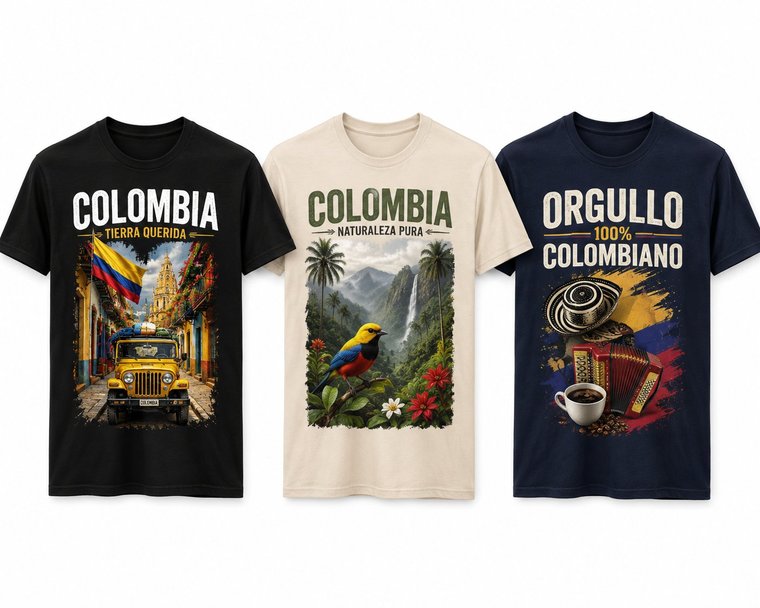 Camisetas personalizadas Colombia